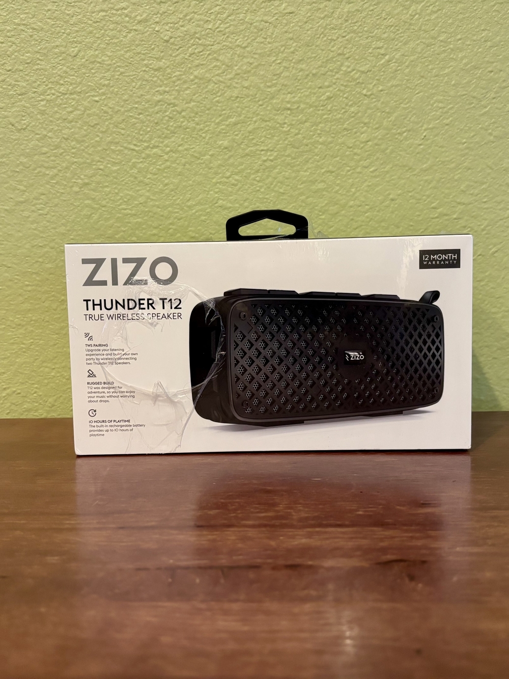 ZIZO Thunder T12 Wireless Speaker - Black